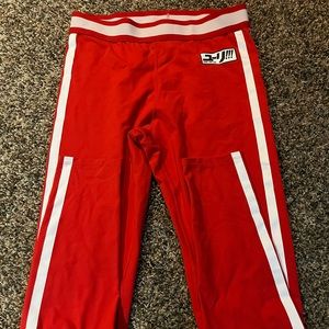 Yuri On Ice Red Fleece Legging HotTopic